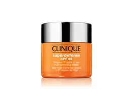 Clinique Superdefense Cream SPF 25 skin type 1 2