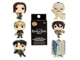 Loungefly Attack On Titan Characters Blind Box Pin