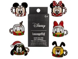 Loungefly Disney Mickey Friends Hot Cocoa Blind Box Pins