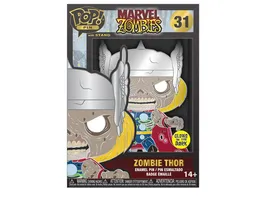 Funko POP Pin Marvel Zombie Thor Glow