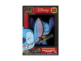 Funko POP Disney POP Pin Stitch With Ukulele