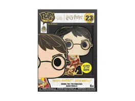 Funko POP Harry Potter Pin Harry Potter With Broom Glow