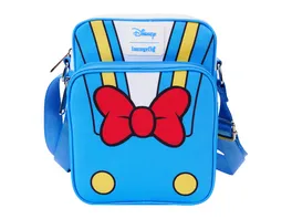 Loungefly Donald Duck 90th Anniversary Cosplay Nylon Passport Crossbody Bag