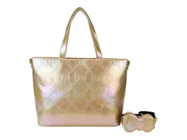 Loungefly Hello Kitty by Loungefly Tragetasche 50th Anniversary Gold