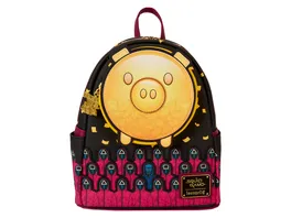 Loungefly Squid Game Piggy Bank Masked Men Glow Mini Backpack