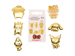 Loungefly Hello Kitty by Loungefly Ansteck Pins 50th Anniversary Gold Blind Box Sortiment 12