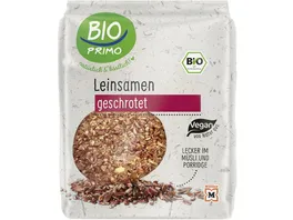 BIO PRIMO Bio Leinsamen Braun geschrotet