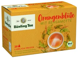 Buenting Tee Bio Orangenbluete Bergamotte