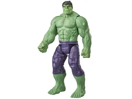 Hasbro Marvel Avengers Titan Hero Serie Blast Gear Deluxe Hulk Action Figur 30 cm grosses Spielzeug inspiriert durch die Marvel Comics Fuer Kinder ab 4 Jahren