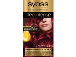 SYOSS Oleo Intense Permanente Oel Coloration 5 92 Helles Rot