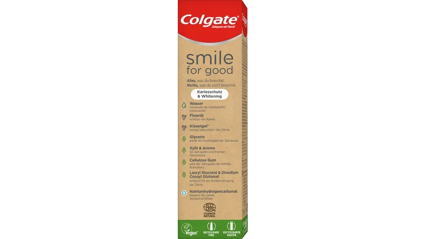 Colgate Smile For Good Kariesschutz Whitening Zahnpasta Online Bestellen Muller