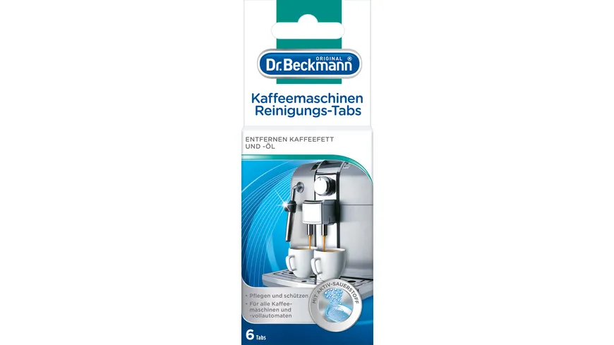 Dr. Beckmann Kaffeemaschinen Reinigungs-Tabs