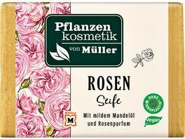 Pflanzenkosmetik von Mueller Rosenseife