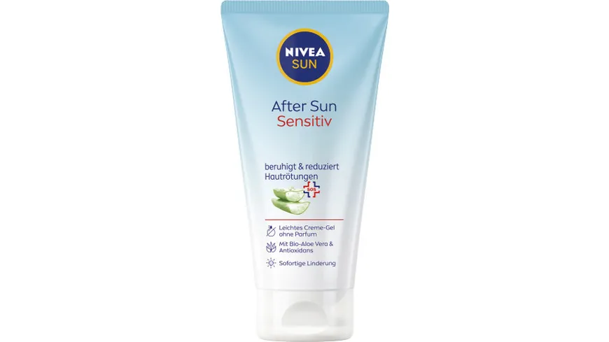 NIVEA SUN After Sun Sensitiv SOS be ruhigt und reduziert Hautrötungen