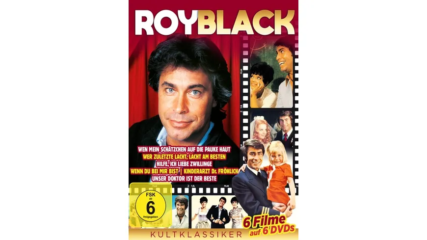 Roy Black Kultklassiker 6 Dvds Online Bestellen Muller