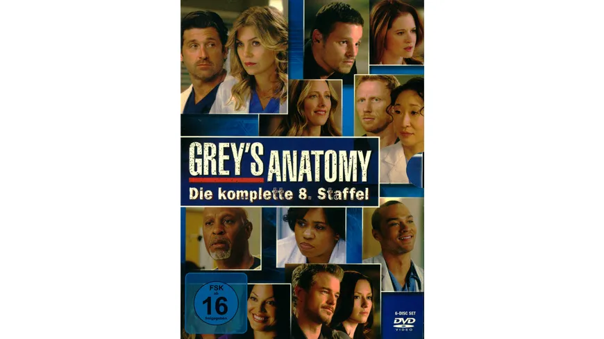 Grey's Anatomy - Staffel 8  [6 DVDs]