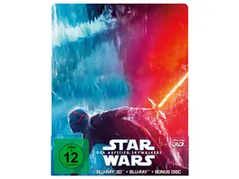 Star Wars Der Aufstieg Skywalkers Steelbook Blu ray 2D Bonus Blu ray