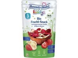 Beauty Baby Kiddys Bio Frucht Snack Erdbeere Banane