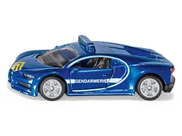 SIKU 1541 Super Bugatti Chiron Gendarmerie