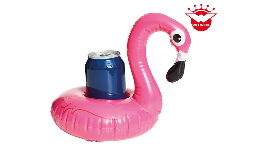 4x Getränkehalter Aufblasbar Badespielzeug Pool Schwimm Trinkhalter Flamingo 