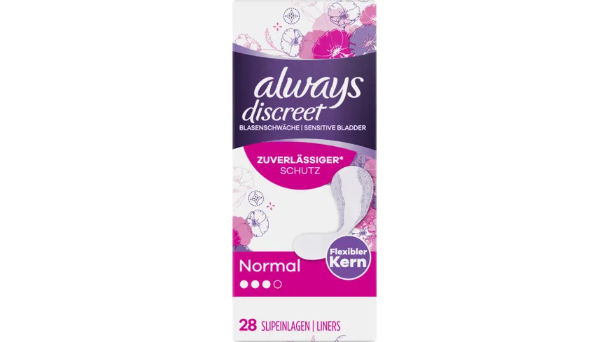 Always Discreet Inkontinenz Slipeinlage Normal 28ST