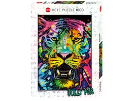 Heye Standardpuzzle 1000 Teile Jolly Pets Wild Tiger