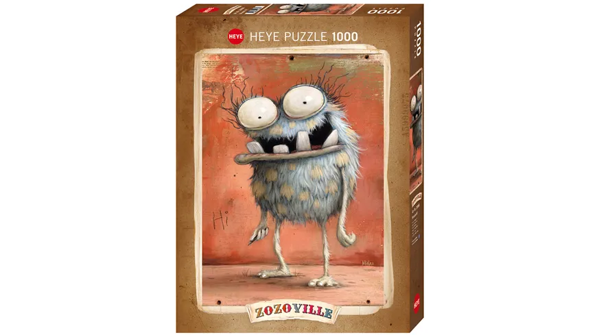 Heye Standardpuzzle 1000 Teile - Zozoville - Monsta Hi!
