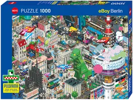 Heye Standardpuzzle 1000 Teile Pixorama Berlin Quest