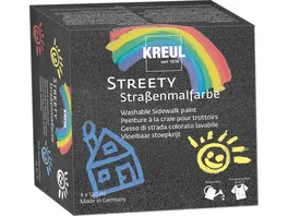 KREUL Streety Strassenmalfarbe Starter Set 4 x 120ml