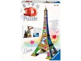 Ravensburger Puzzle 3D Puzzle Eiffelturm Love Edition