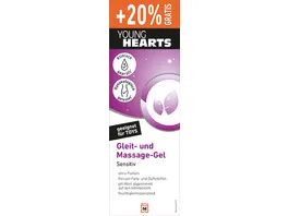 YOUNG HEARTS Gleitgel Sensitiv 20 gratis
