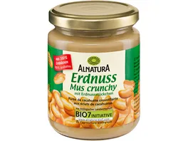 Alnatura Bio Erdnussmus crunchy
