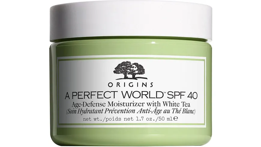 ORIGINS A Perfect World™ SPF 40 Age-Defense Moisturizer with White Tea
