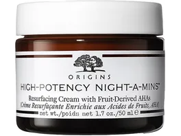 ORIGINS High Potency Night A Mins Resurfacing Cream with Fruit Derived AHAs