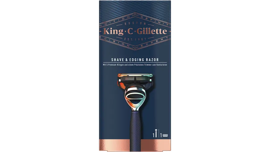 Gillette Rasierer Aquagrip Blau Chrome Mit 1 Klinge Online Bestellen Muller