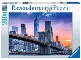 Ravensburger Puzzle Von Brooklyn nach Manhatten 2000 Teile