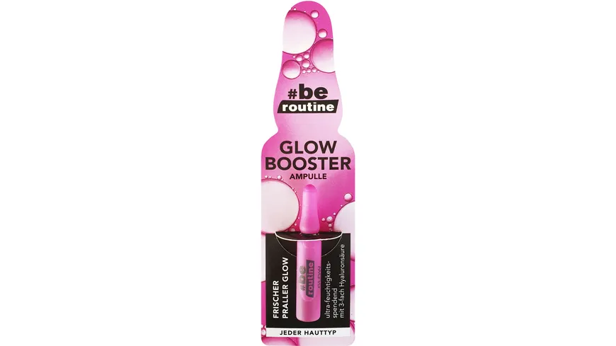 #be routine Glow Booster Ampulle