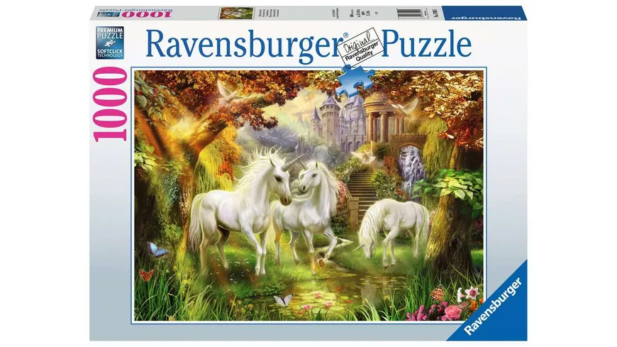 Ravensburger Puzzle - Einhörner im Herbst - 1000 Teile