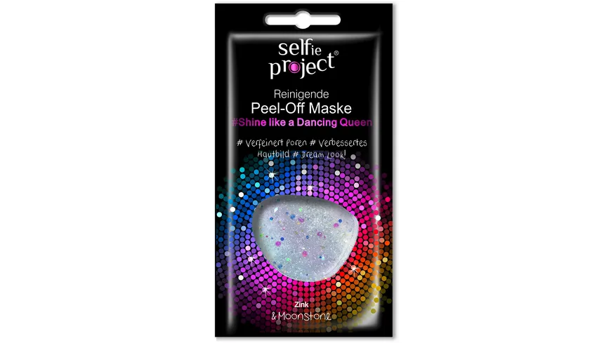 Selfie Project #Shine Like a Dancing Queen Peel-Off Maske