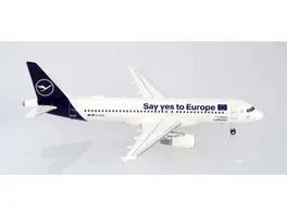 Herpa 559997 Wings Lufthansa Airbus A320 Say yes to Europe Sindelfingen