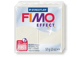 STAEDTLER FIMO 8020 08 effect Ofenhaertende Modelliermasse metallic perlmut