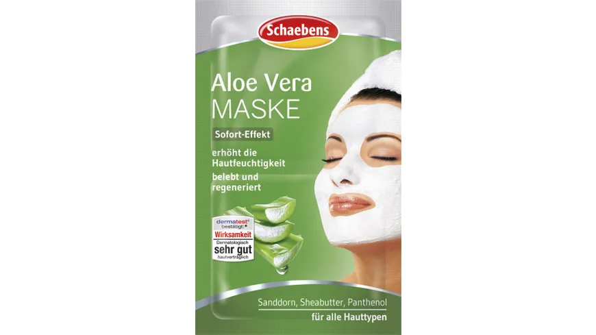 Schaebens Aloe Vera Maske 2 x 5 ml