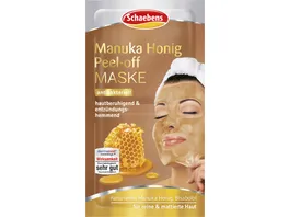 Schaebens Manuka Honig Peel off Maske 2x8 ml