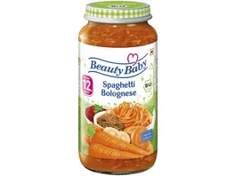 Beauty Baby Babyglaeschen Spaghetti Bolognese ab dem 12 Monat
