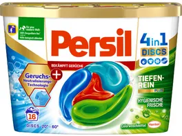 Persil 4in1 DISCS gegen schlechte Gerueche