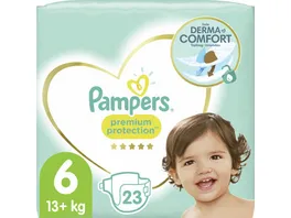 Pampers PREMIUM PROTECTION Windeln Gr 6 Extra Large 13 18kg Einzelpack 23ST
