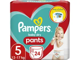 Pampers BABY DRY PANTS Windeln Gr 5 Junior 12 17kg Single Pack 24ST