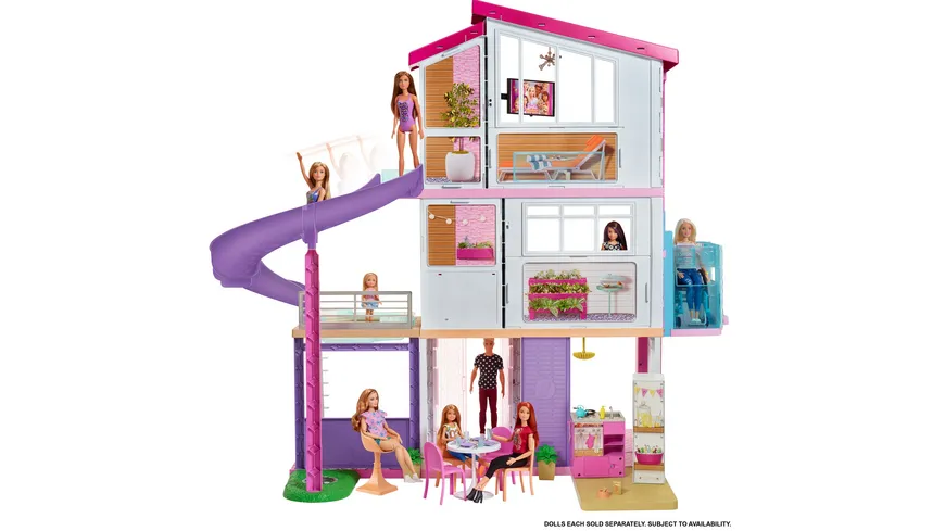 Mattel Barbie Traumvilla Online Bestellen Muller