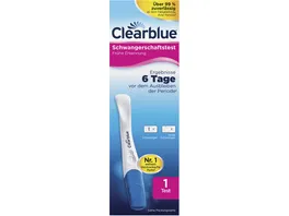 Clearblue Schwangerschaftstest Ultra Fruehtest 1er