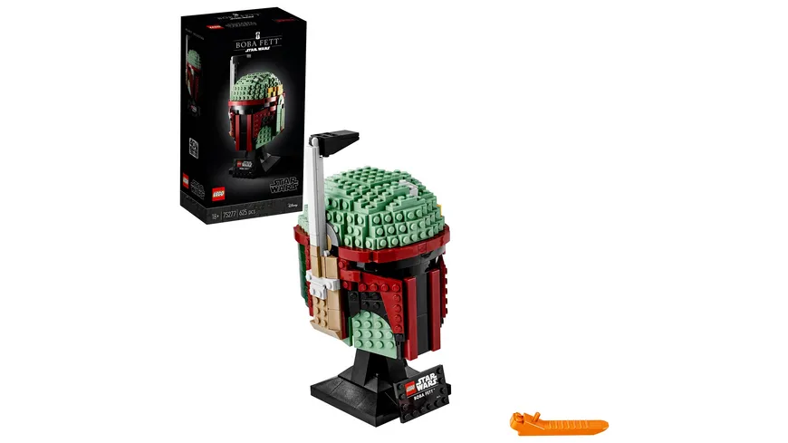 LEGO Star Wars 75277 Boba Fett Helm, Set zum Sammeln für Erwachsene